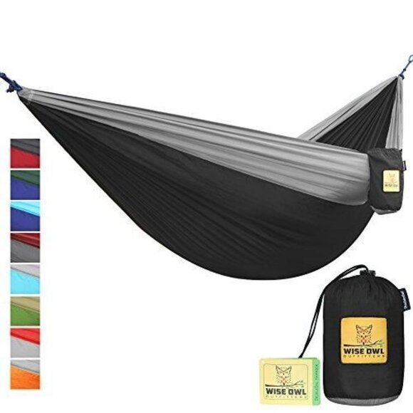 Wise Owl Outfitters Camping Hammocks  Portable Hammock for Outdoor/Indoor with T - Picture 1 of 5